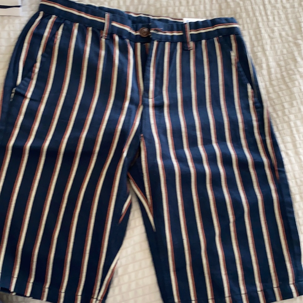Mayoral boys shorts stripe